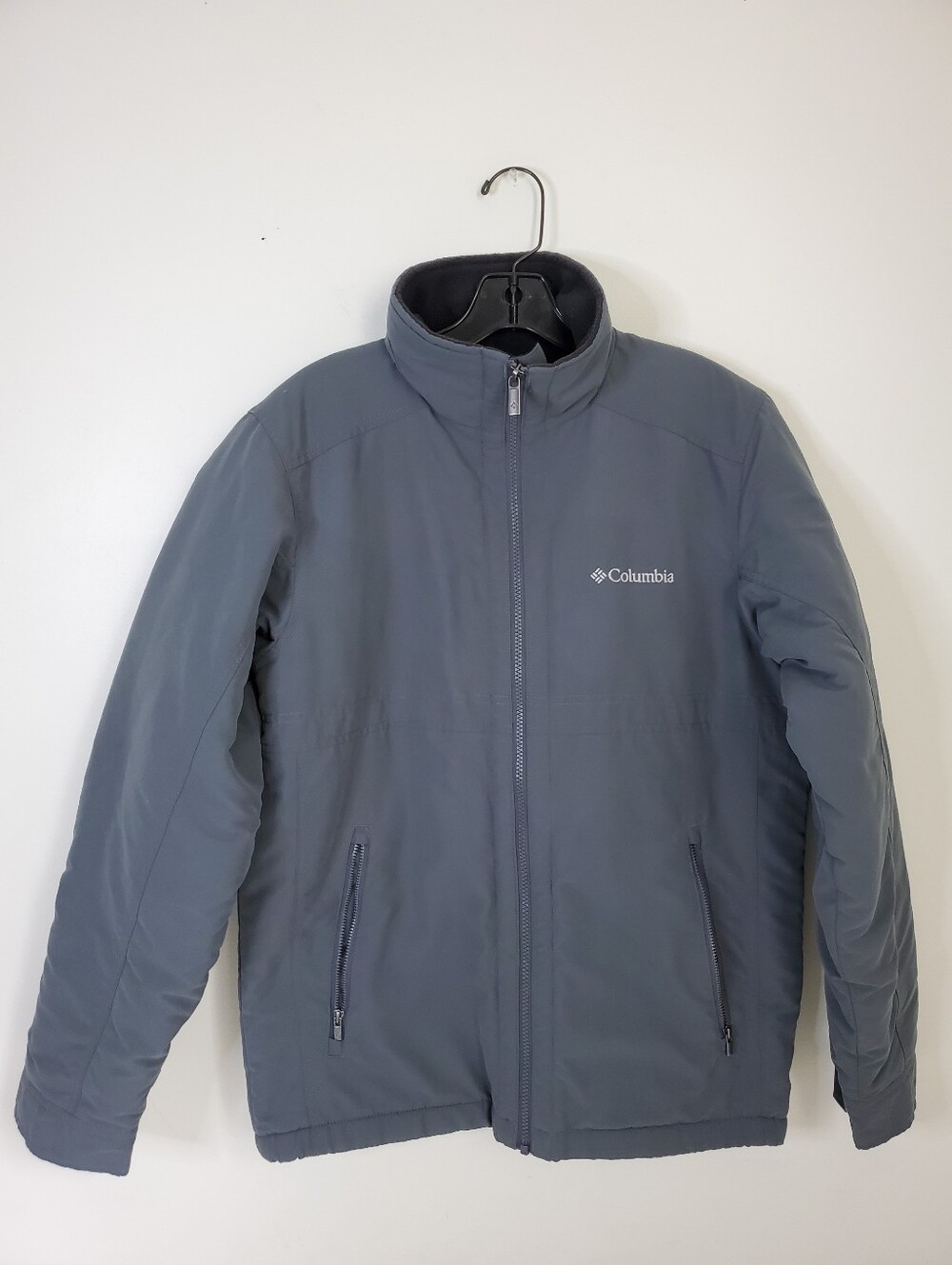 Columbia Northern Bound Lightweight Gray Grey Fleece Lined Jacket